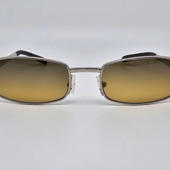 Celine SC1019 Col. 579 Silver Frame Yellow Gradient Flash Gold Lens Sunglasses - Picture 2 of 14